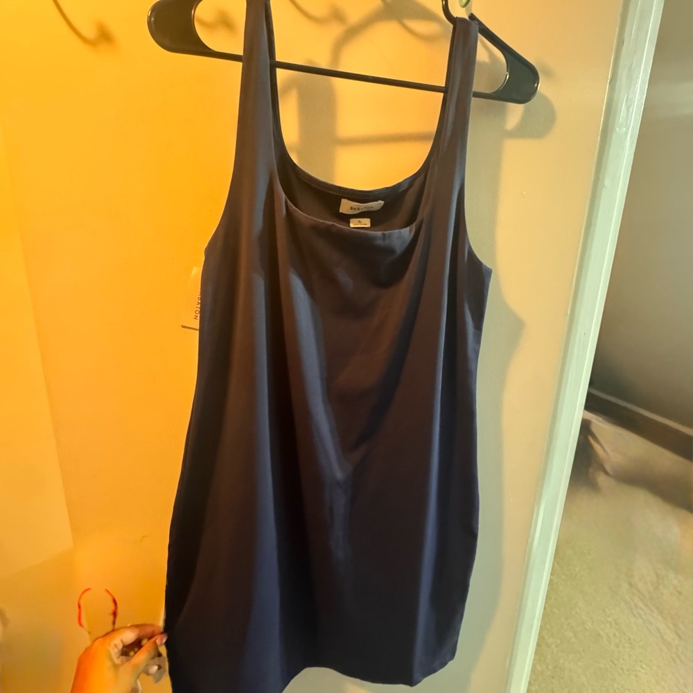 Babaton (Aritzia) Contour Tank Mini Dress – Total Eclipse (L/TG)